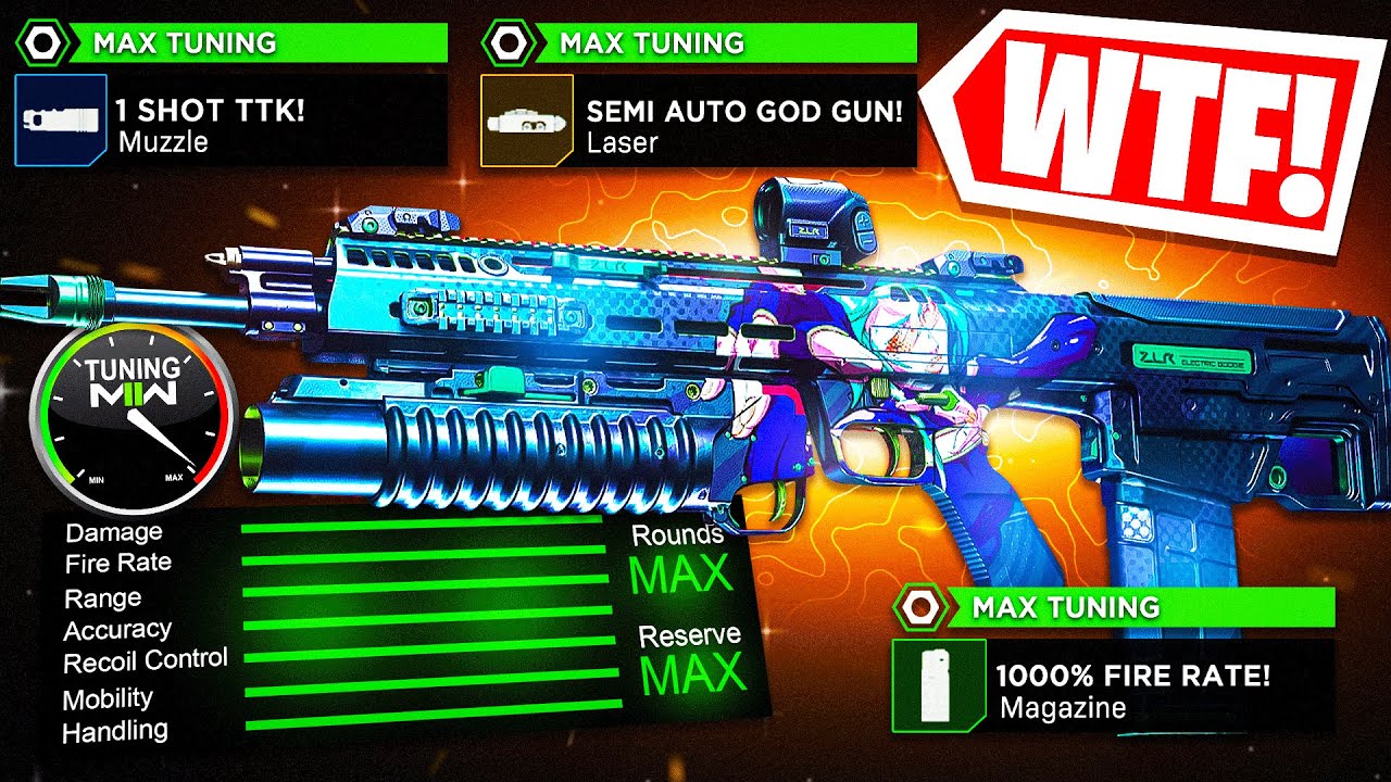 NEW 1 SHOT BR META 😍 #1 BEST CRONEN SQUALL CLASS SETUP + TUNING MW2 Best Cronen Squall Loadout Build