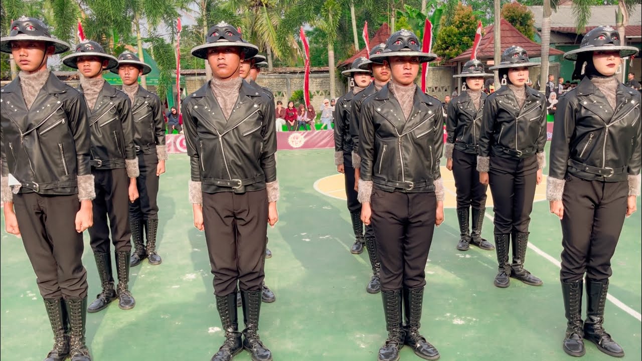 MERINDING! PASKIBRA SMKN 1 BINONG LKBB BRAJASAKTI III SMAN 1 JALANCAGAK