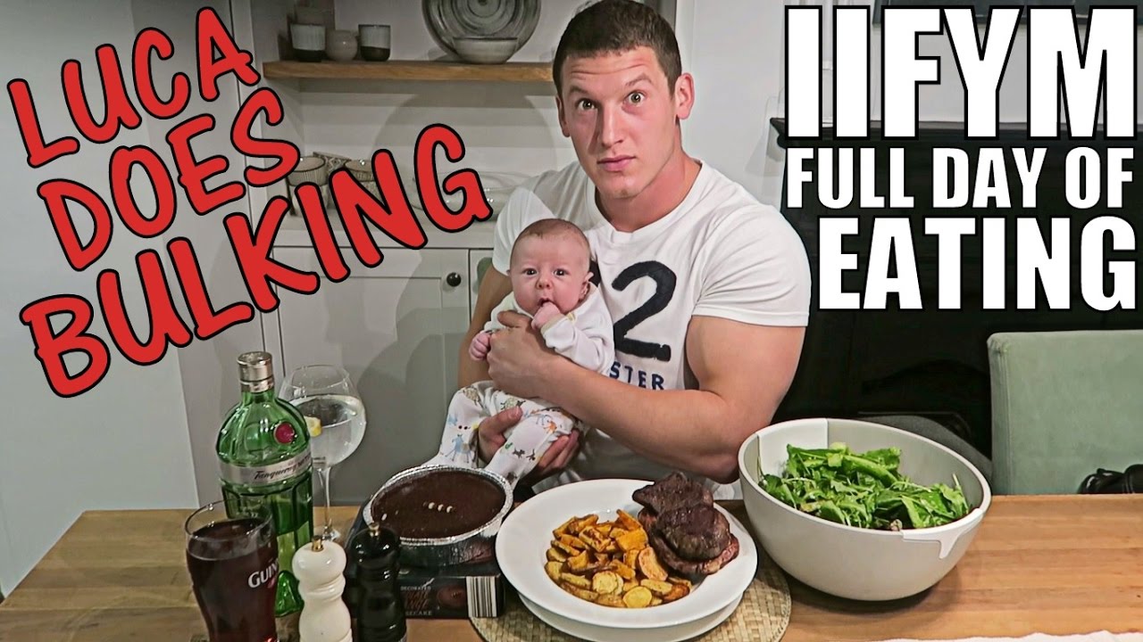 IIFYM Full Day of Eating! Bulking Tips 101