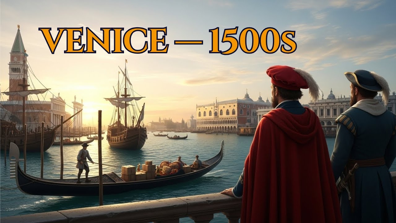 Как выглядела Венеция в 1500-х годах (реконструкция с помощью ИИ)