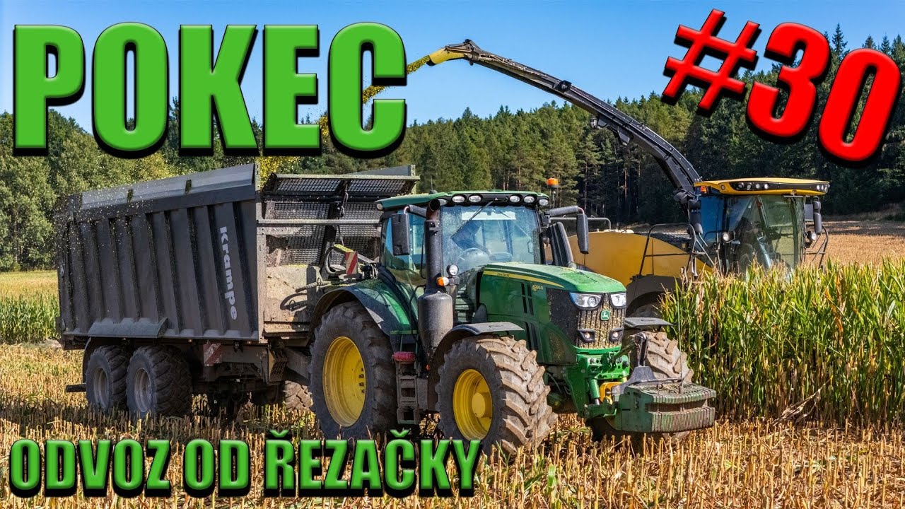 Pokec #30 JD 6250R + Krampe Ram Body | zetor nejlepčí!!!, koupě nové řezačky? 