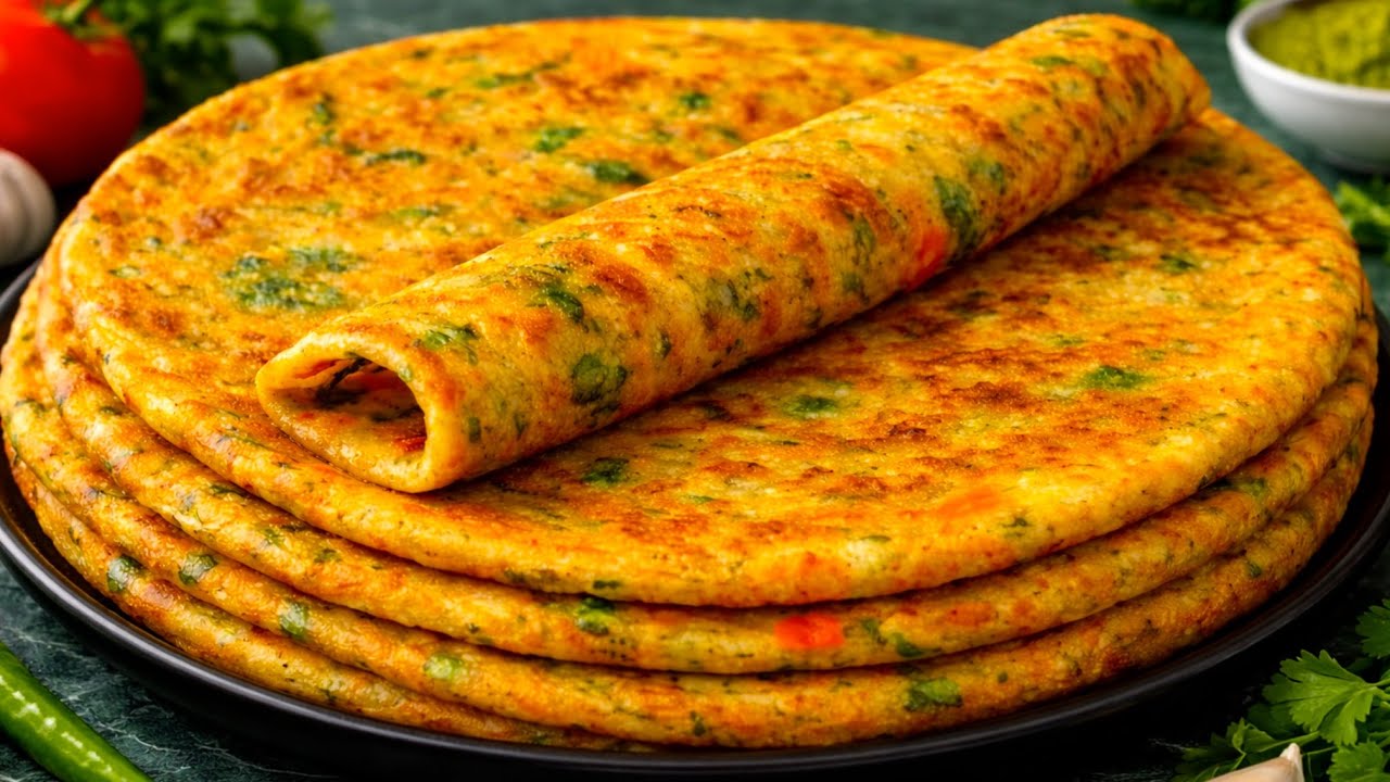 जब रोटी सब्जी बनाने का मन ना करे तो 5 मिनट में दो चीजों से इसे बनाओ | Breakfast | Easy Nashta