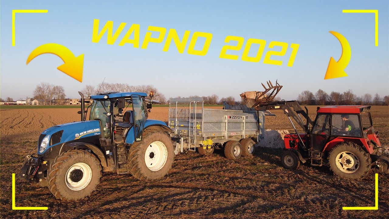 ☆ Wapno 2021 New Holland T7.200&Cynkomet 8T ☆