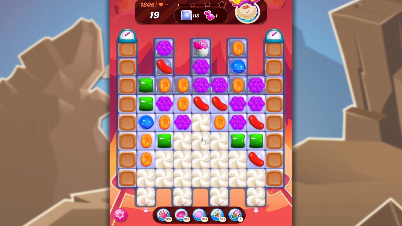 Candy Crush Saga LEVEL 1805 NO BOOSTERS (new version)🐟☑️