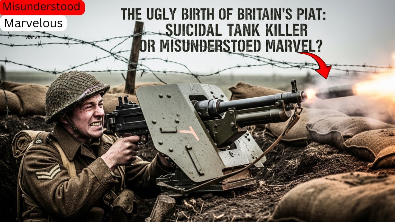The Ugly Birth of Britain’s PIAT Suicidal Tank Killer or Misunderstood Marvel
