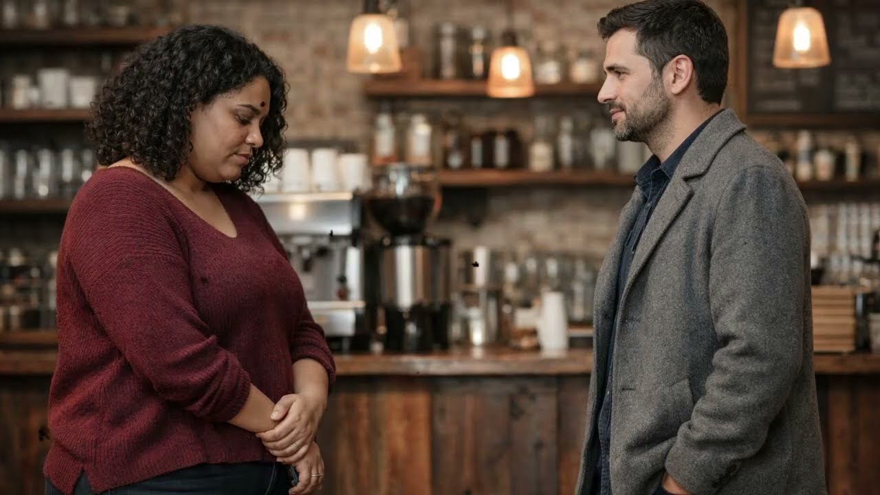 “Homens nunca olham pra mim”, ela murmurou. Eu disse: “Então olha pra mim agora.”