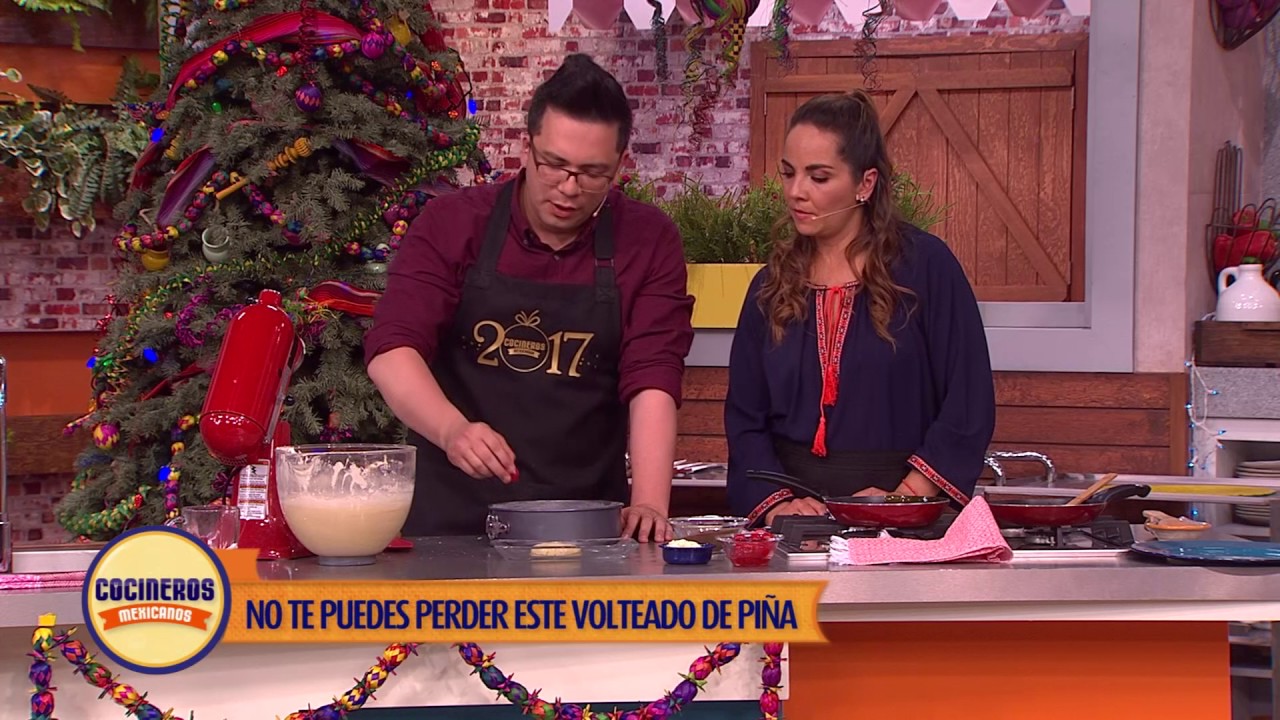 Receta: Volteado de piña | Cocineros Mexicanos