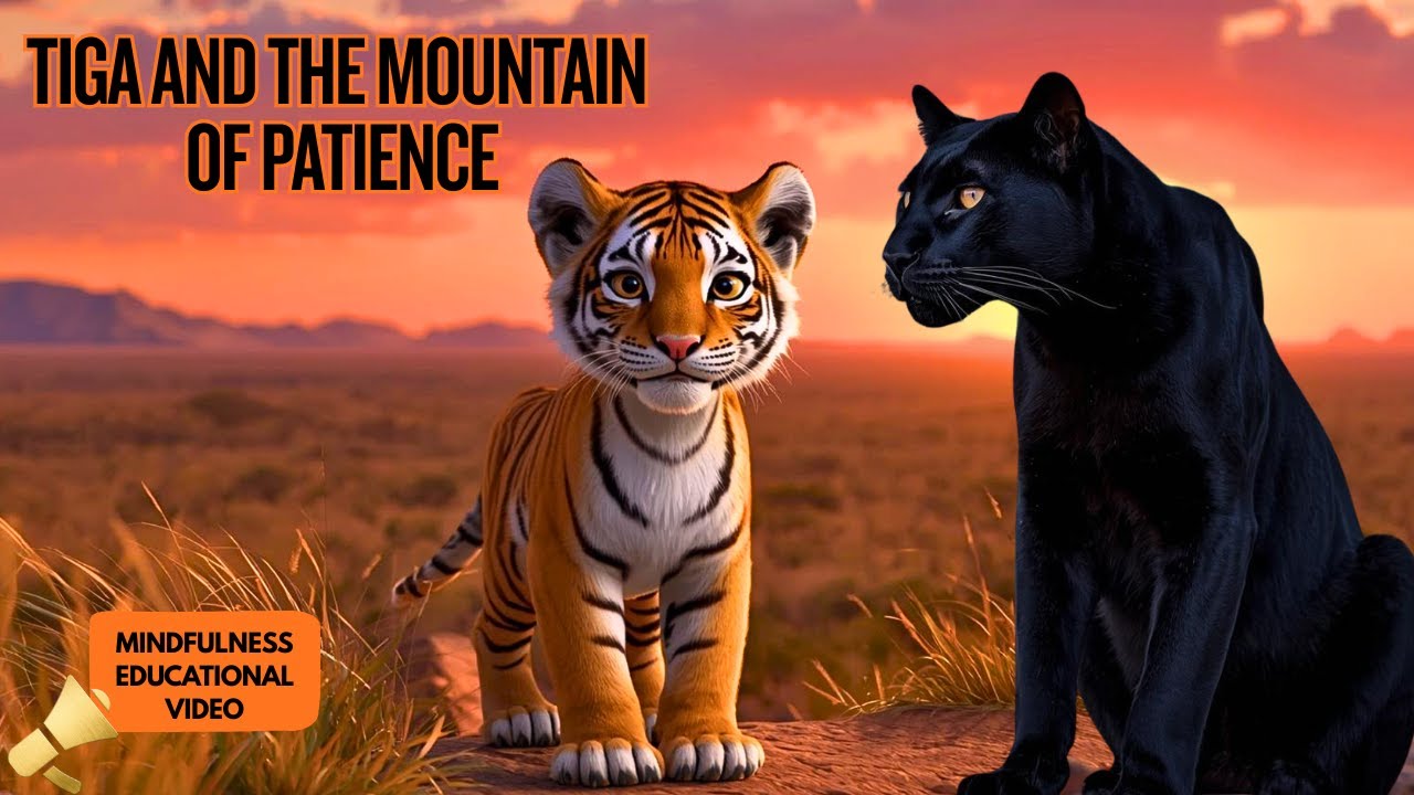 Tiga and the Mountain of Patience | Mindfulness | SEL Educational Video