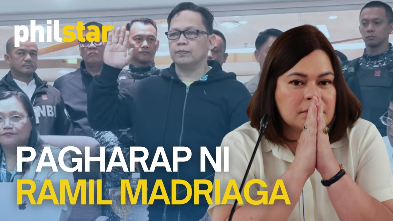 FULL: Affidavit ni Ramil Madriaga laban kay VP Sara Duterte