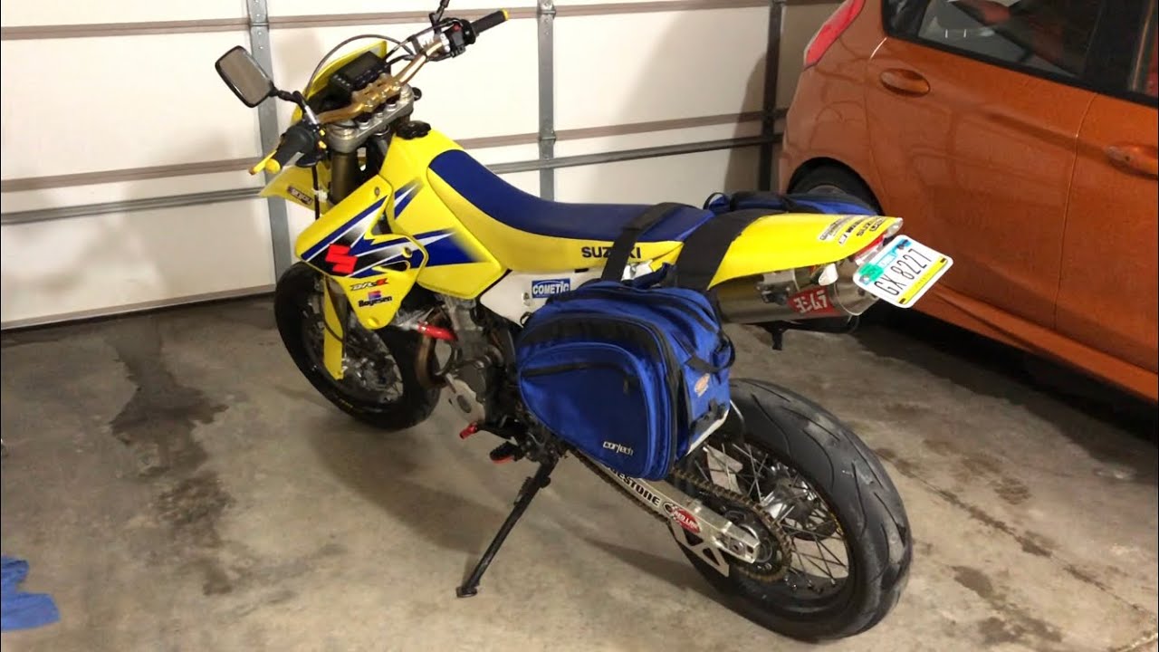 DRZ400 Luggage Rack! | 5-Minute Mod