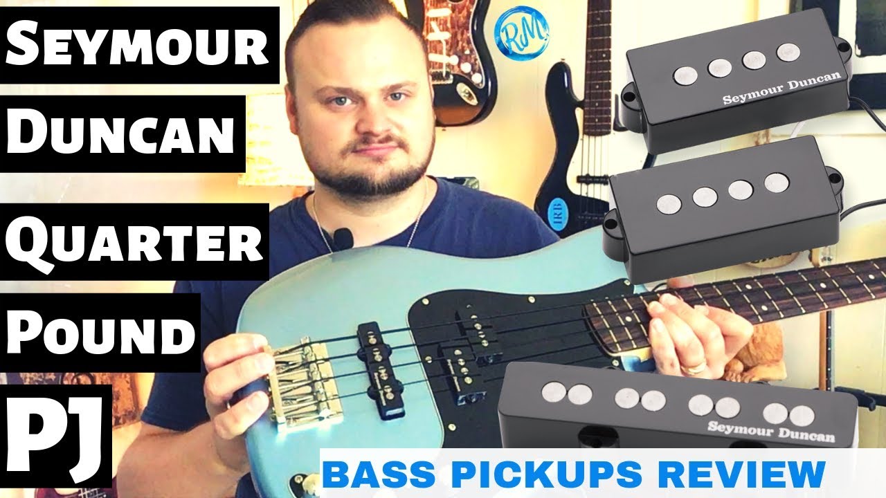 Обзор набора звукоснимателей для бас-гитары Seymour Duncan Quarter Pound PJ
