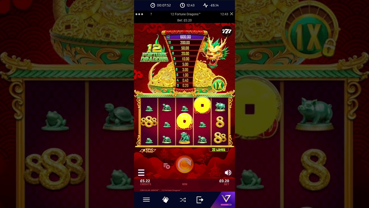 12 fortune dragons online slot machine betting can we hit a bonus