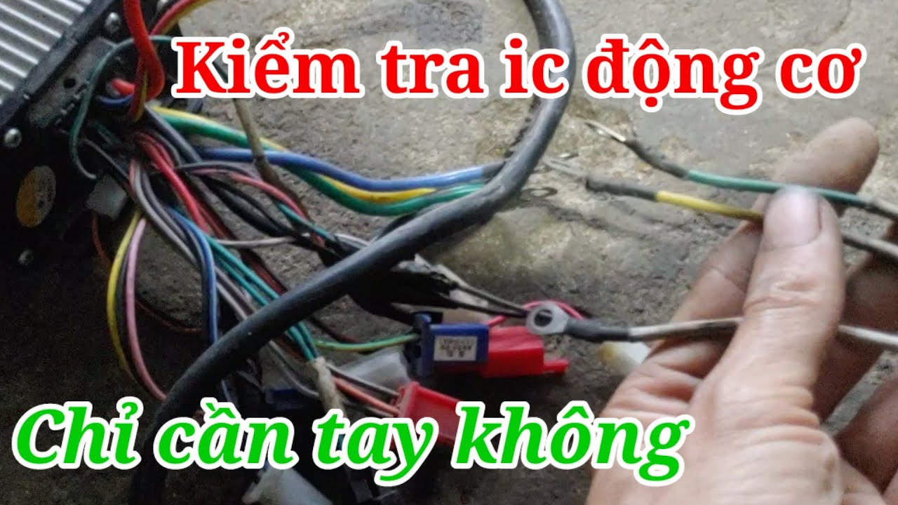 Cách phát hiện ic,động cơ xe điện bị hỏng bằng tay không|@Xe Điện Thiên Phát