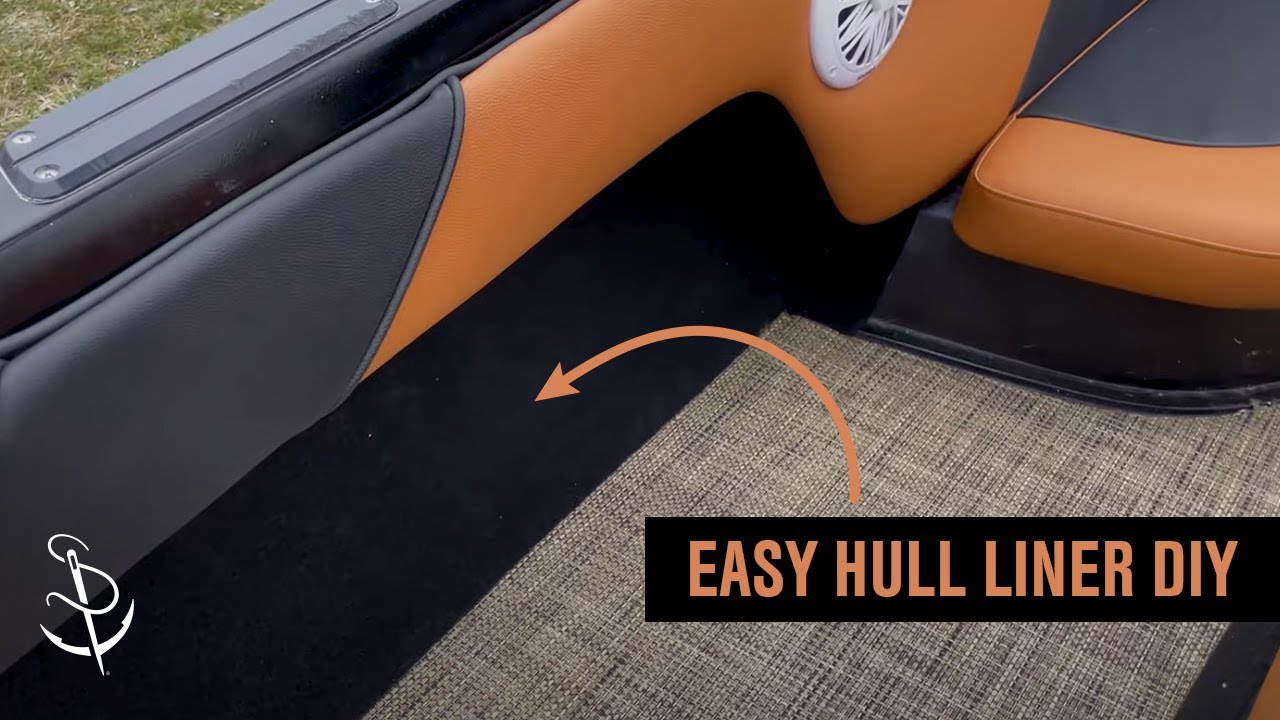 Applying New Hull Liner on Speedboat