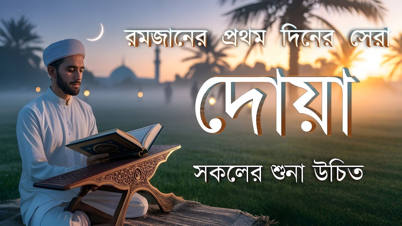 রমজানের প্রথম রোজার দোয়া ও ফজিলত | 1st Day Ramadan Dua By Alaa Aqel
