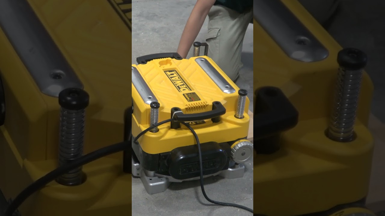 DeWalt DW735 Spiral Cutterhead Upgrade! #shorts #woodworking #hobby