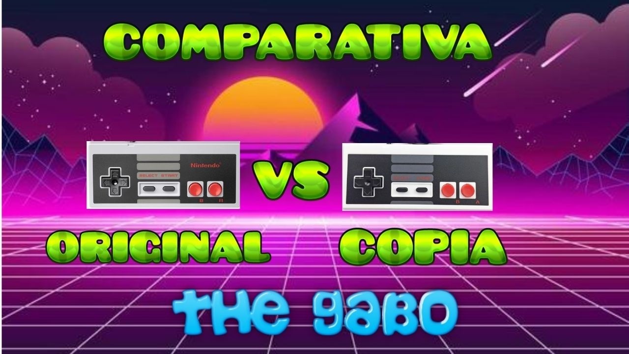 Comparativa joystick nes mini vs copia cual será mejor...