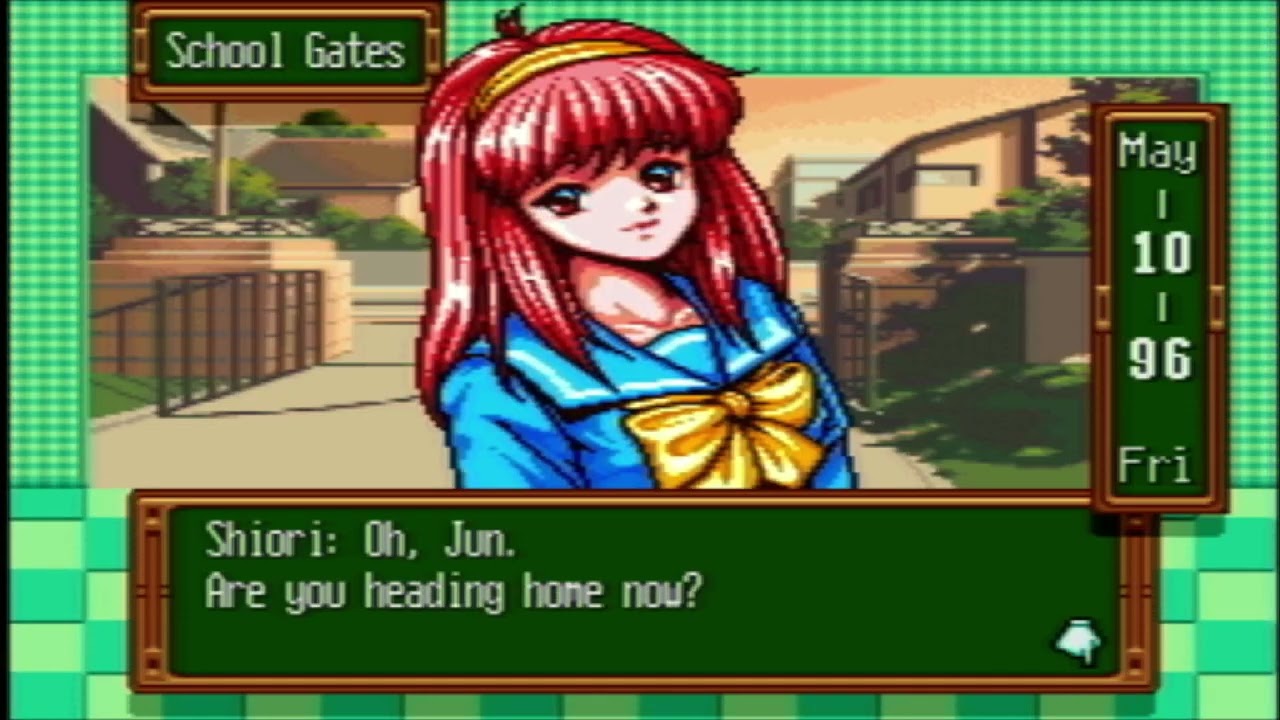 Dating again in Tokimeki Memorial [SNES]