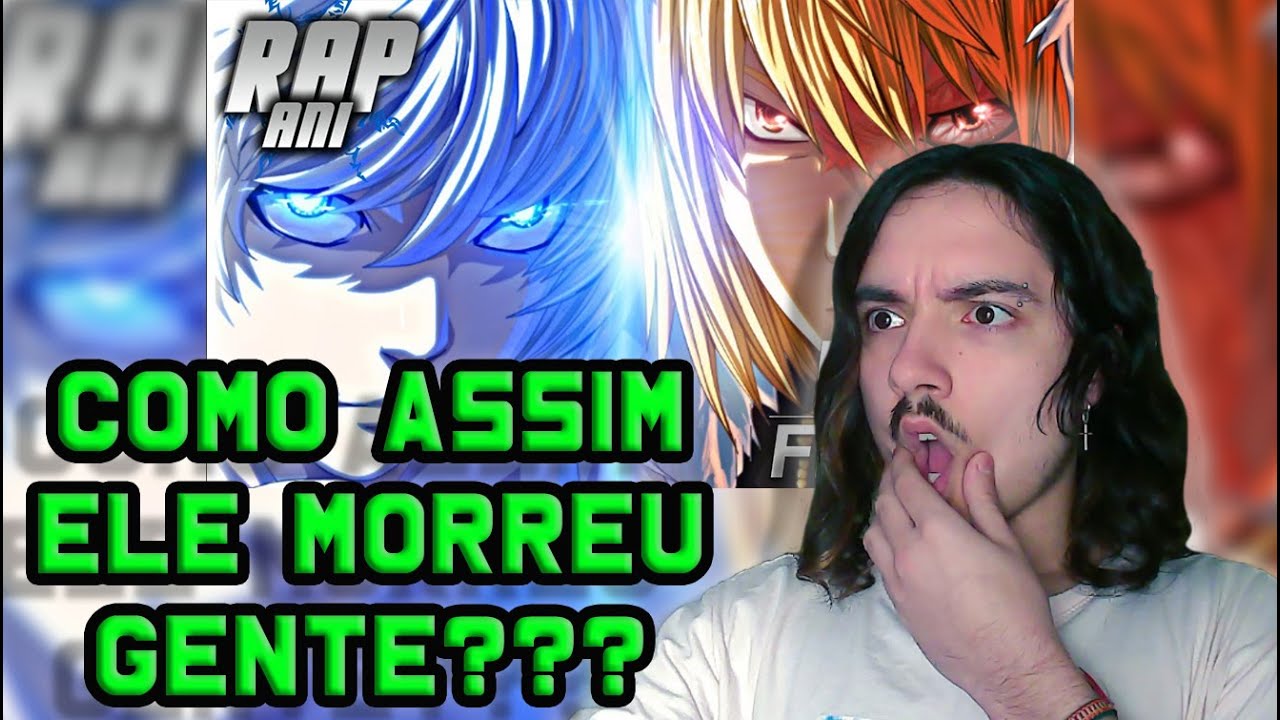(ELE MORREU??) REAGINDO ao Rap Mello e Near (Death Note)| Venceremos esse Jogo | Flash Beats | REACT