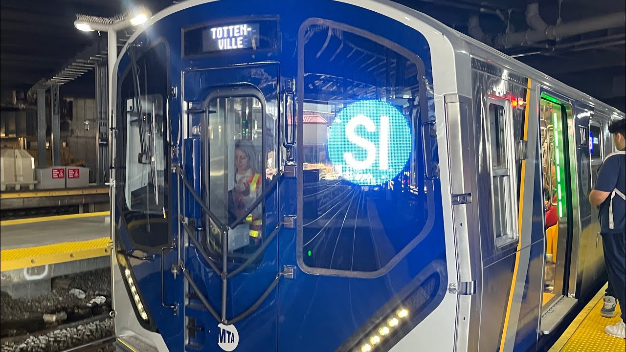 (RARE) (FULL RIDE) On board R211S on the Staten Island Railway Local to Tottenville