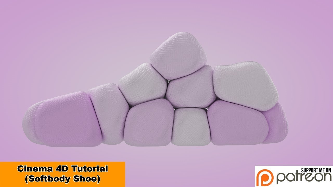 Softbody Shoe (Cinema 4D - Tutorial)