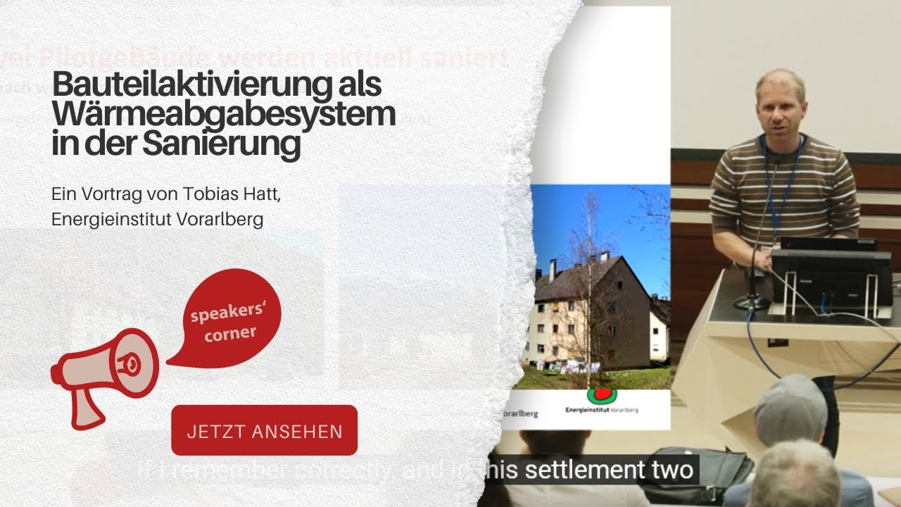 Sanierung: Bauteilaktivierung als nachträgliches Wärmeabgabesystem