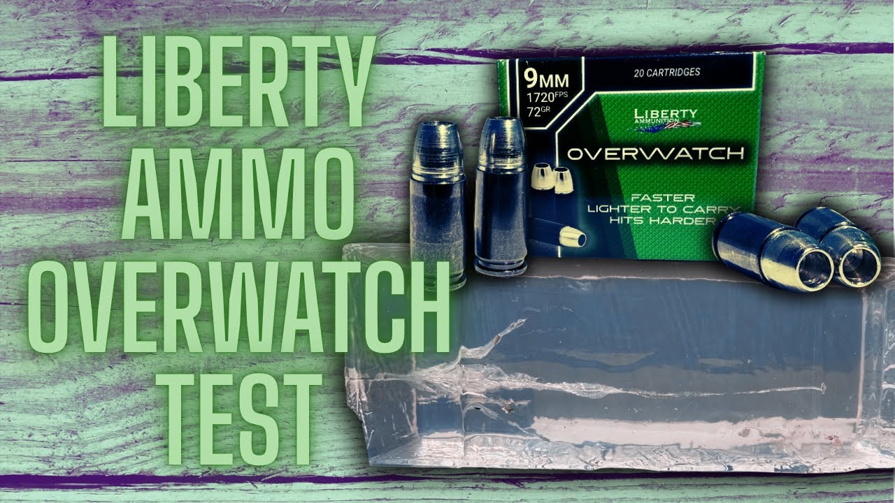 Тест патронов Liberty Overwatch 72 гран: 1720 футов в секунду!