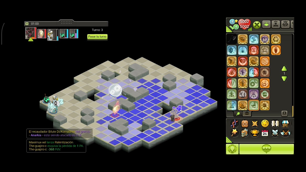 [DOFUS TOUCH] koliseo 1 VS 1  tyma puch VS xelor agi 