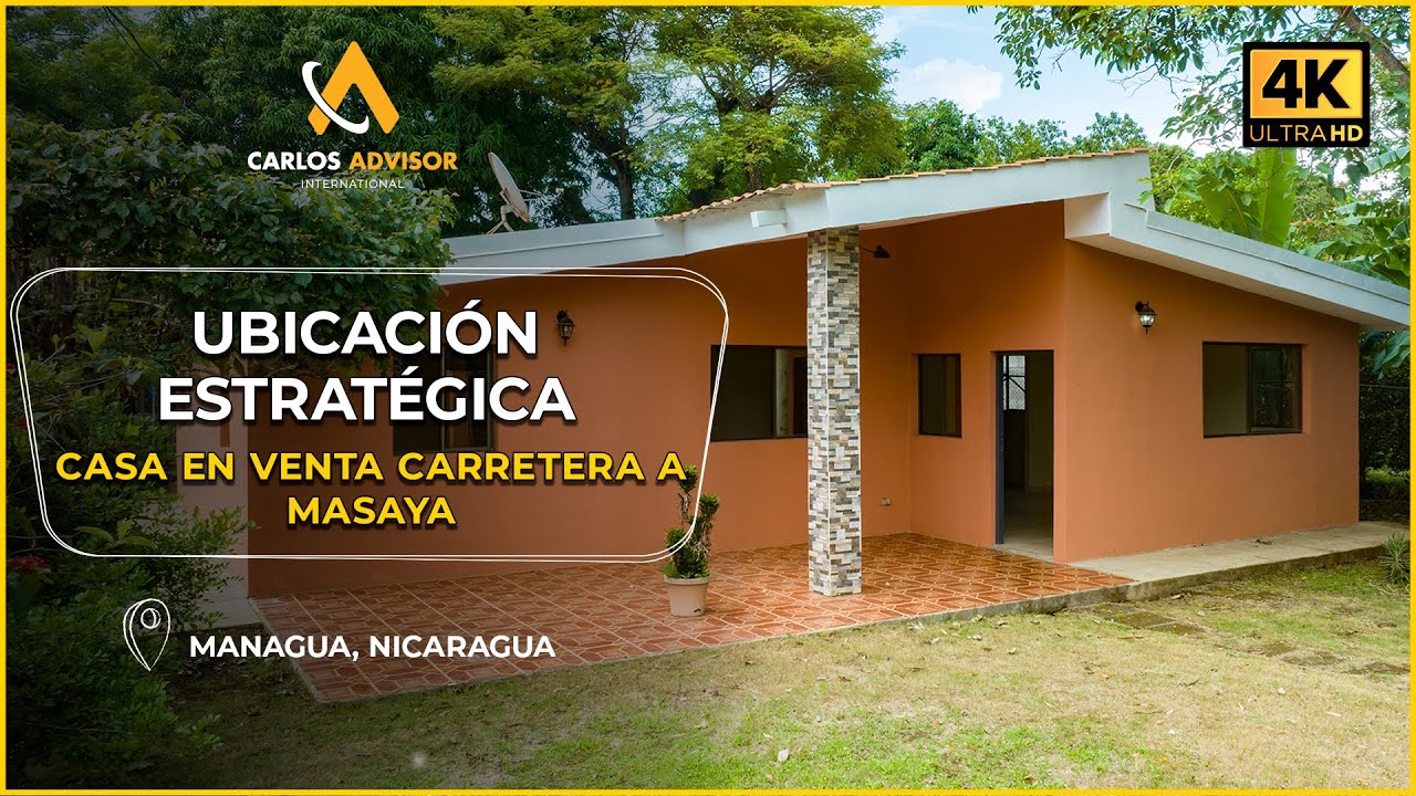 🌟 Casa en Venta con Ubicación Estratégica en Carretera a Masaya | Bienes Raíces Nicaragua