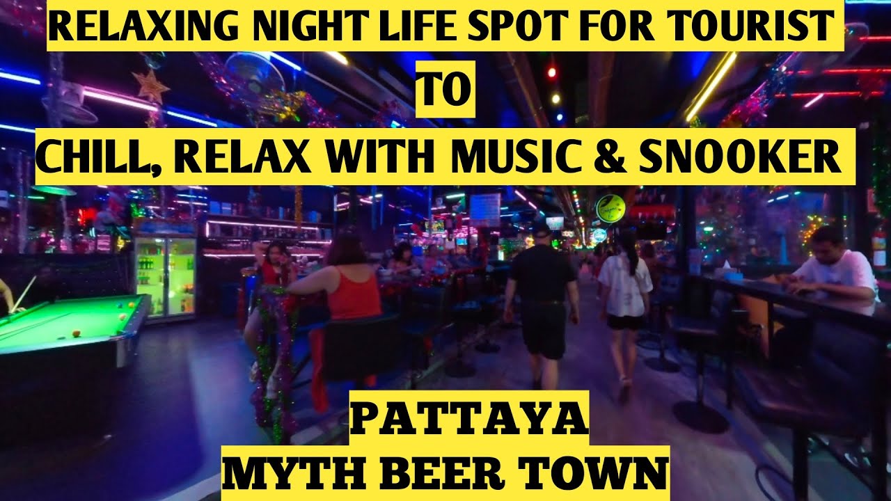 Myth Beer Town Nightlife Pattaya🇹🇭 | Nightlife Spot, Bars, Girls#walknashavlogs#pattaya#nightlife