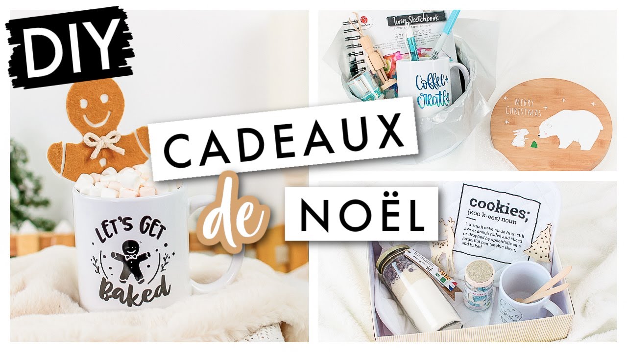 DIY CADEAUX DE NOËL À FABRIQUER