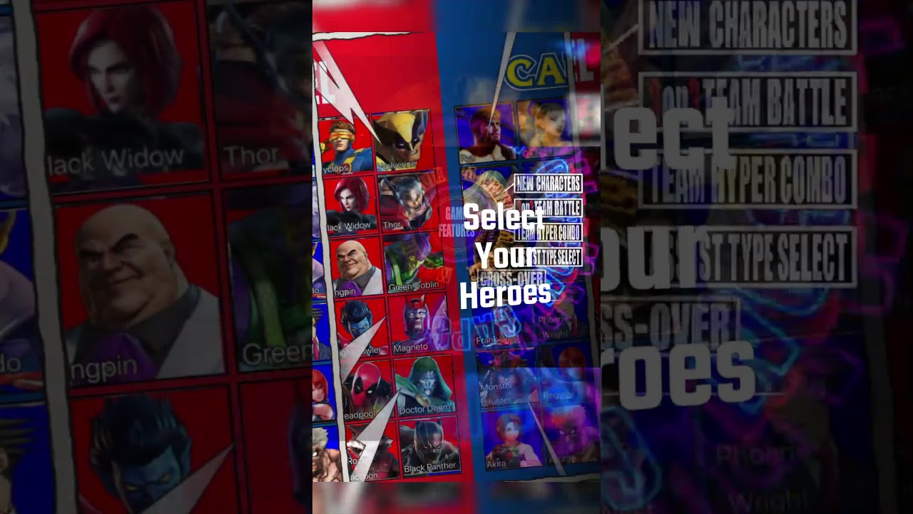 My Marvel vs Capcom 4 Roster Montage 