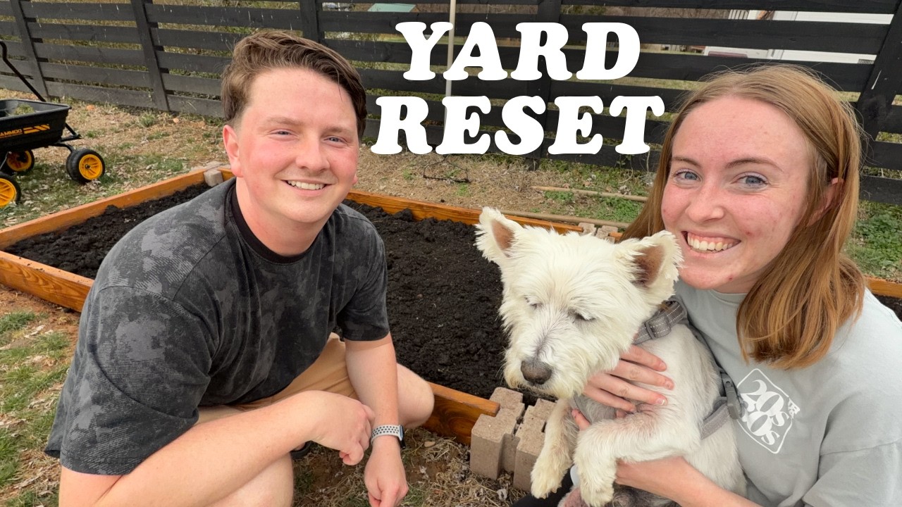 Our Backyard Was a MESS… Spring Reset Day