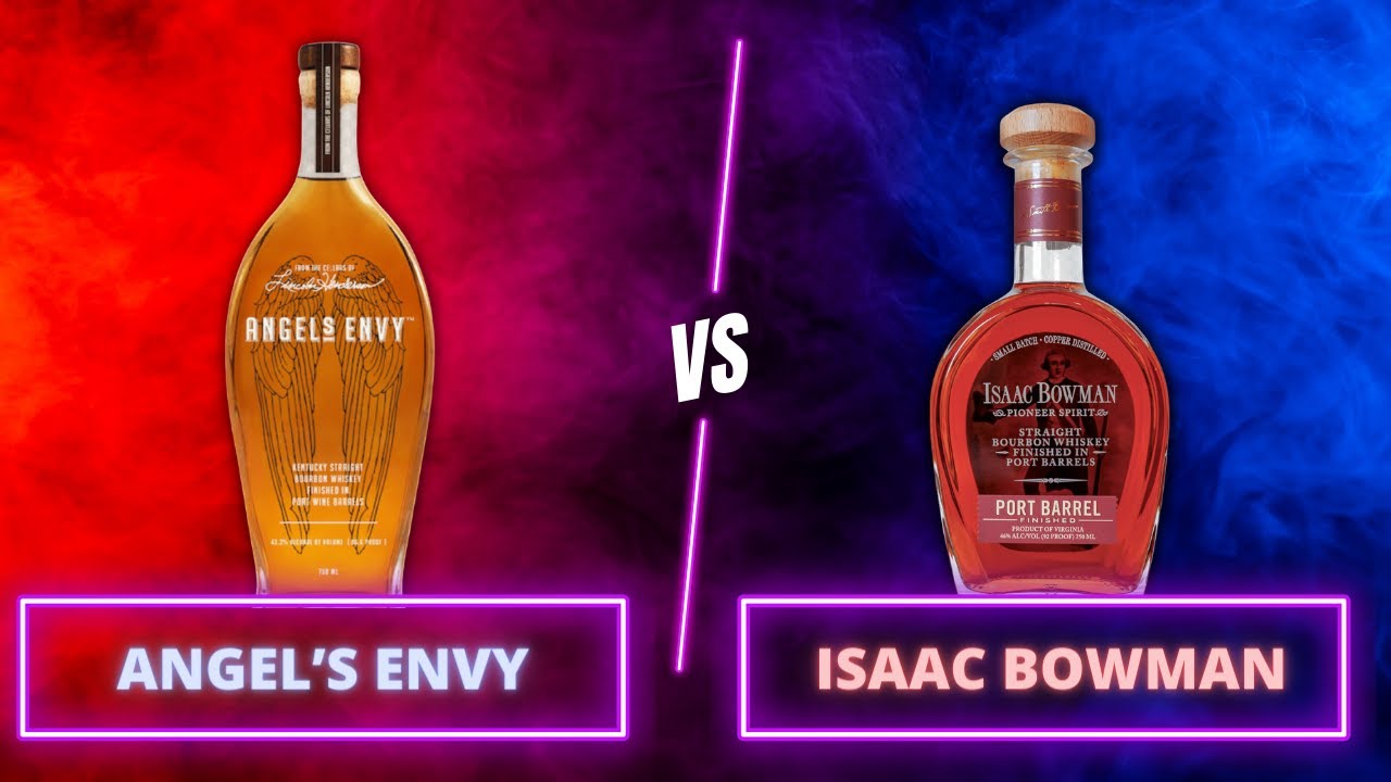 The BETTER Low Proof Port Finished Bourbon? We Find Out Blind! | Angel's Envy vs Isaac Bowman