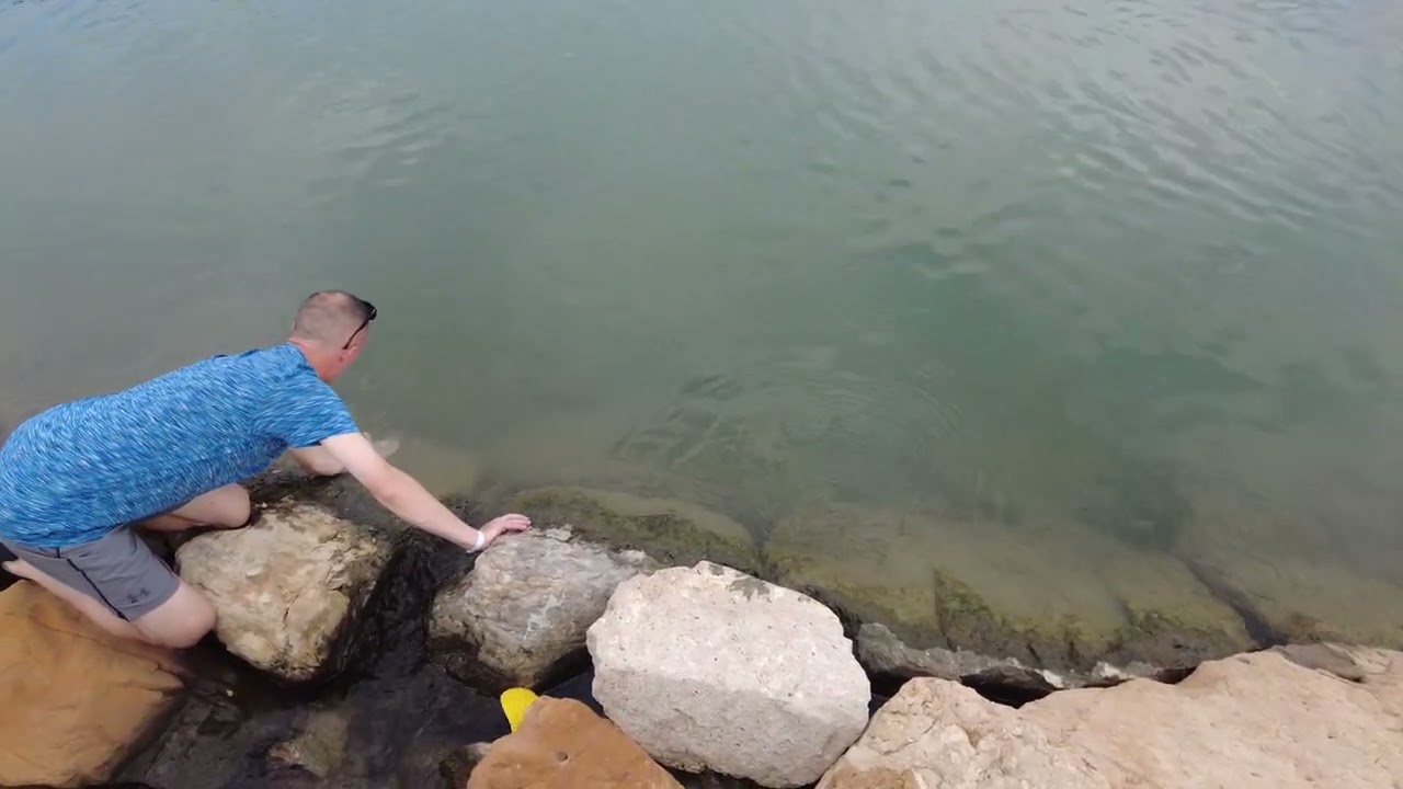 Altea, harbor, Liverpool accent - scouse, fishing with bare hands