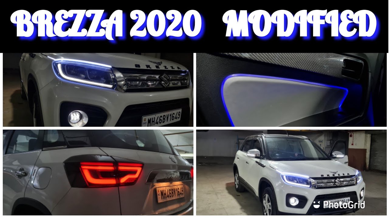 BEST MODIFICATION OF BREZZA 2020📞98201 87037📞9833986482