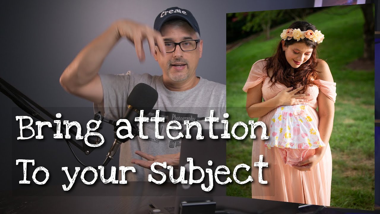 Bring attention to your Subject: Old School Technique New Technology