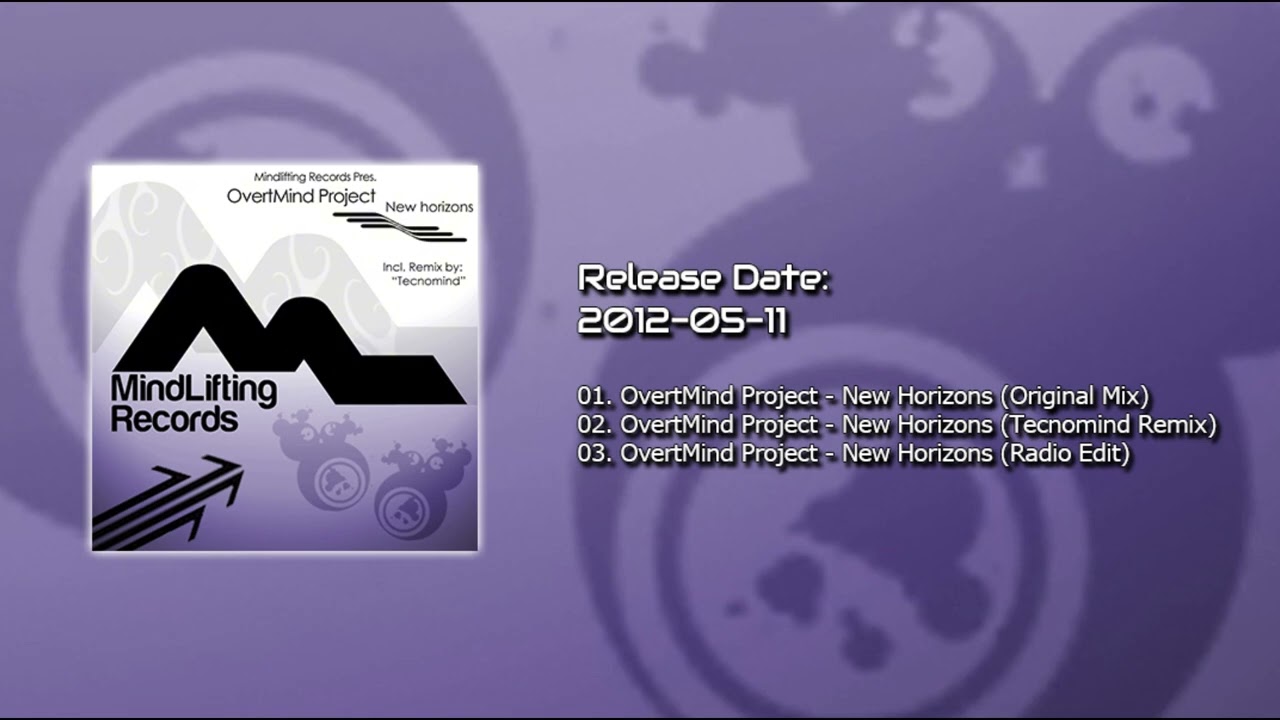 OvertMind Project - New Horizons (Tecnomind Remix) [Mindlifting Records] (2012)