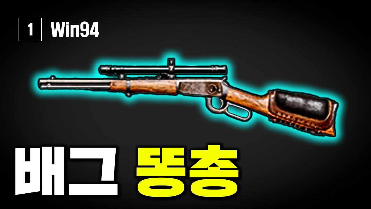 결국 삭제된 전설의 배그 똥총