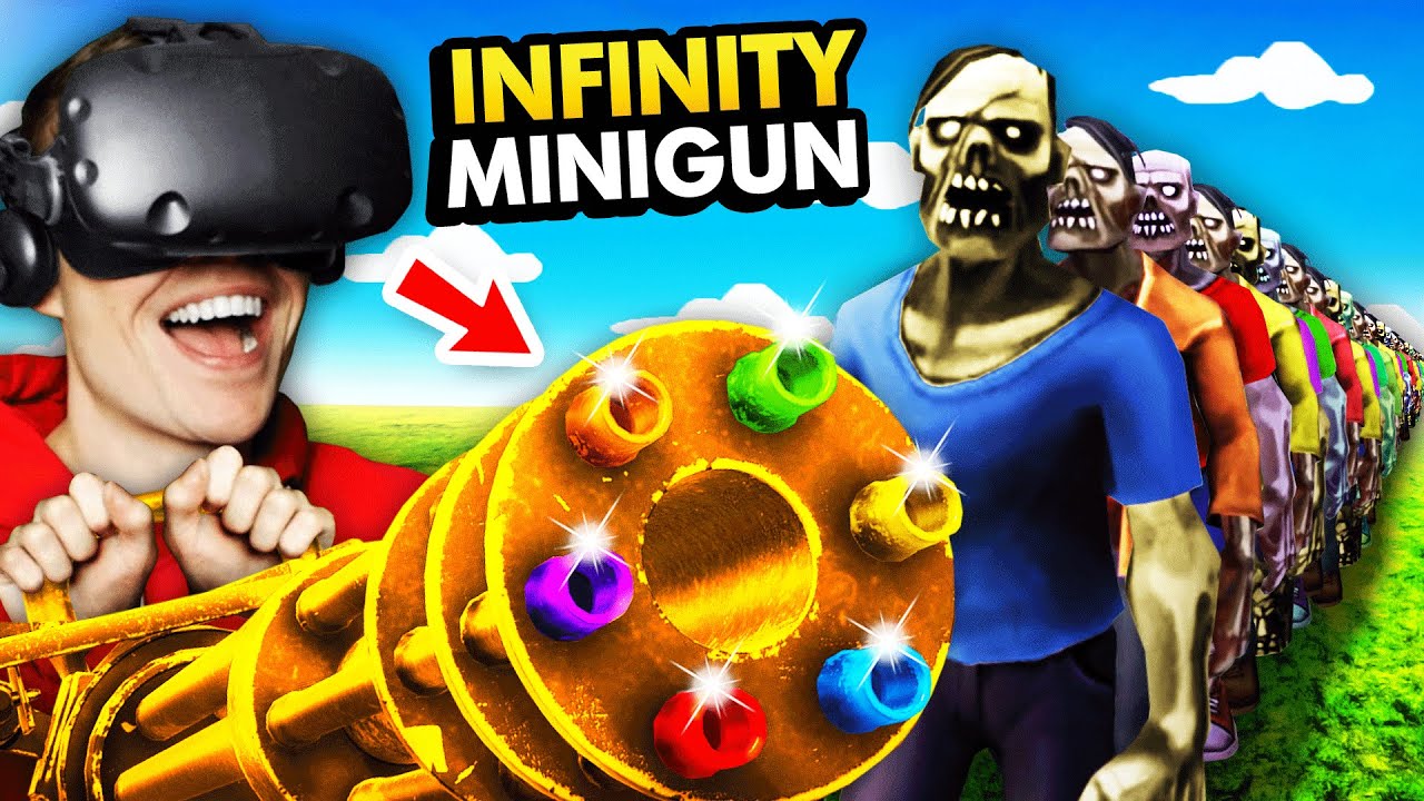 ZOMBIE APOCALYPSE vs INFINITY MINIGUN