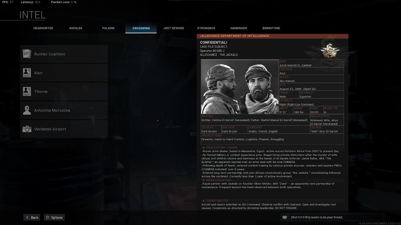 Call of Duty  Modern Warfare (CO-OP) Intel - Operation Crosswind