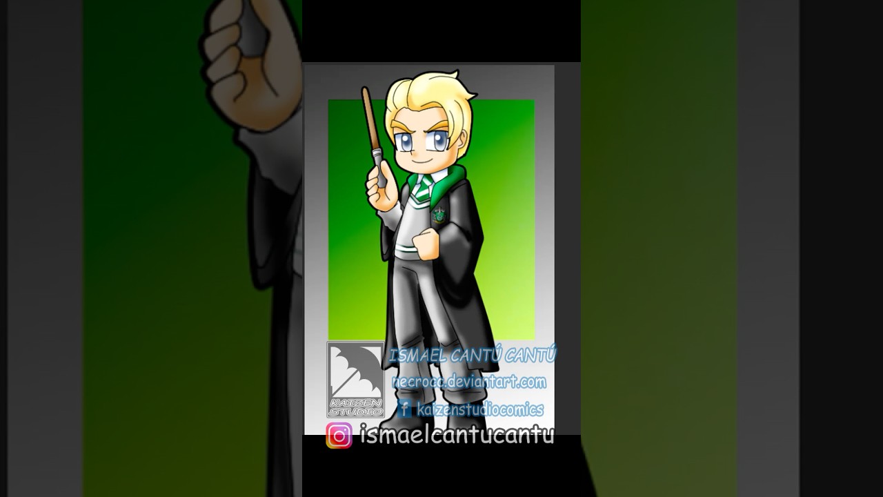CHIBI FANART Harry Potter DRACO 