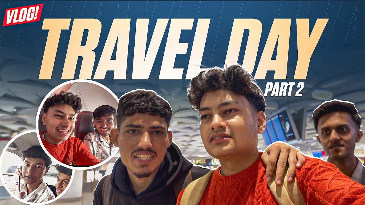 BMSD TRAVEL DAY PART-2 | zapsaaa💛VLOG-9