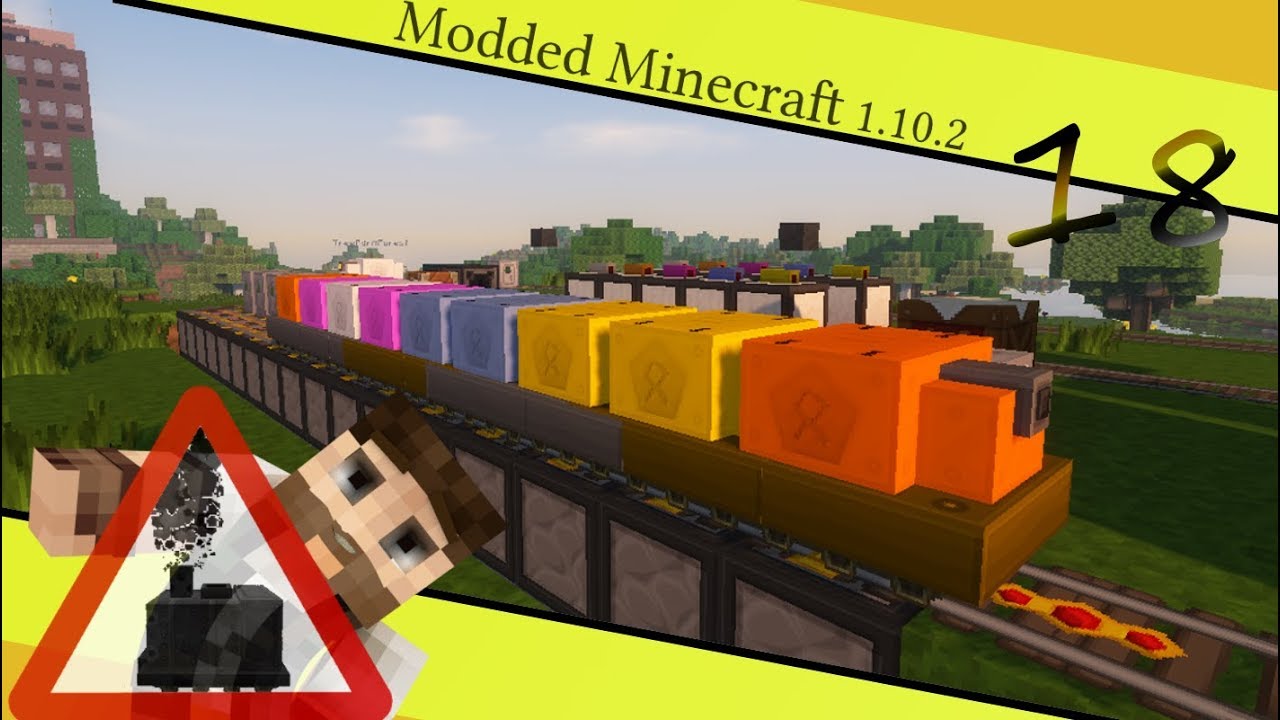 Self Managing Railcraft Depot - MyRail #18 [Modded Minecraft 1.10.2] Opencomputers
