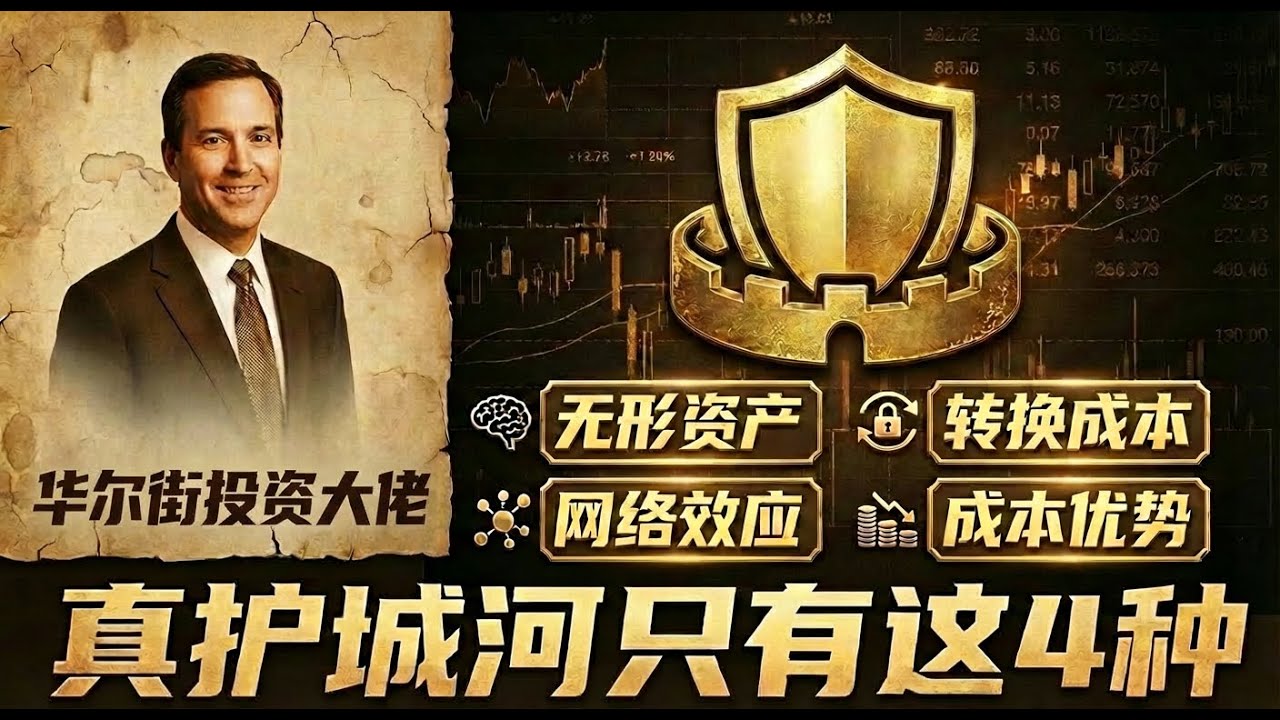 为什么只有这1%的公司能长期暴利？搞懂这4种‘真护城河’，你也能抓到下一个十倍股。