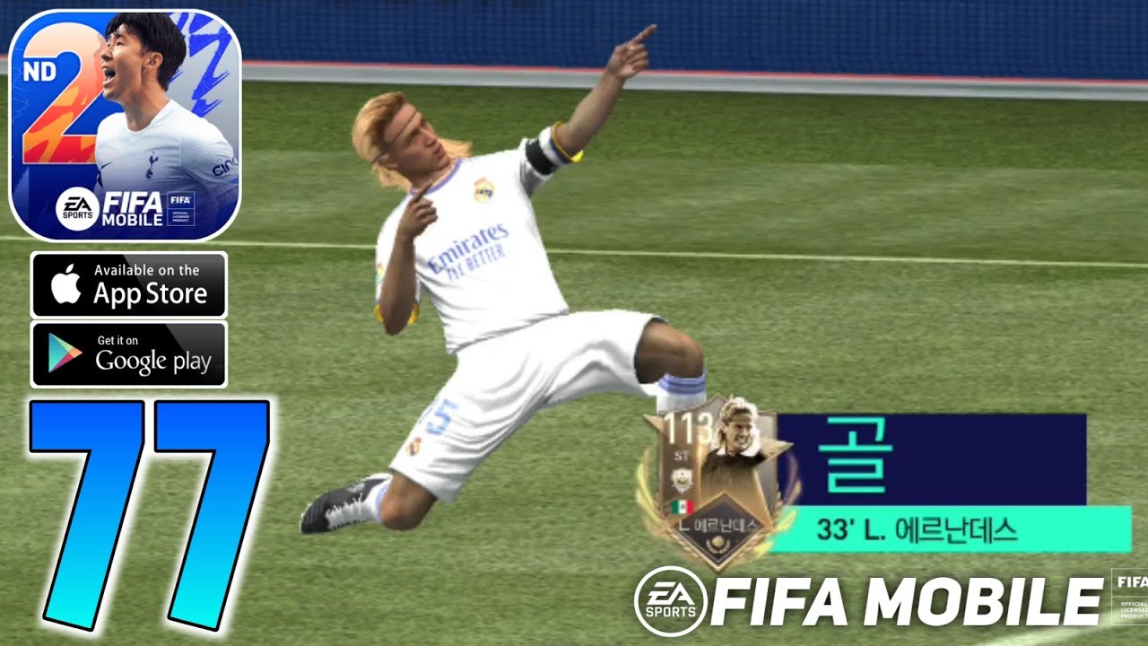 FIFA Mobile 22 Nexon KR - Android Gameplay Part 77 - Luis Hernandez Mexico Legends