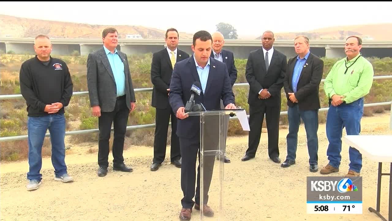 Congressional candidate champions local law enforcement in joint press conference