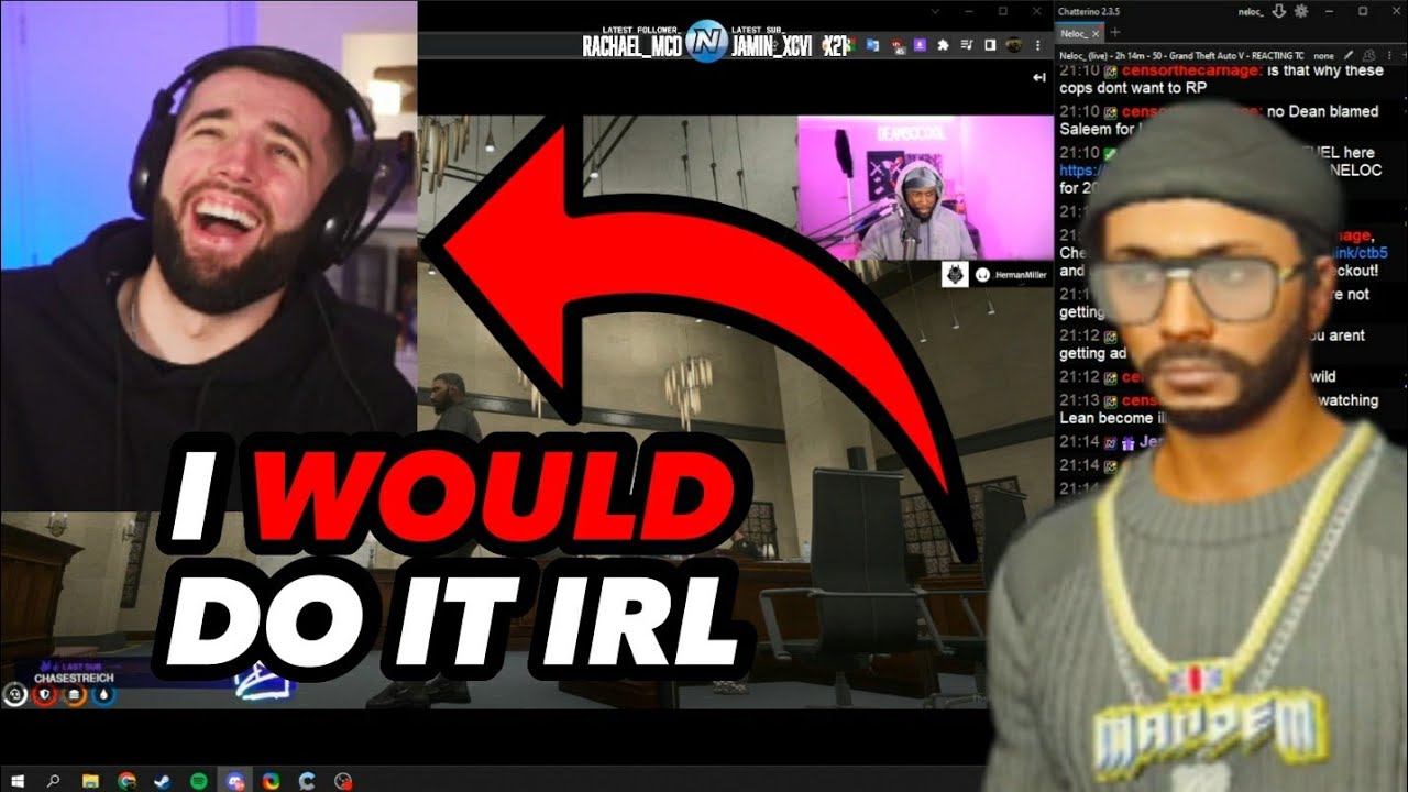 Neloc would do THIS... IF he met Zerkaa (Tommy T) IRL | Mandem | GTA 5 RP Nopixel