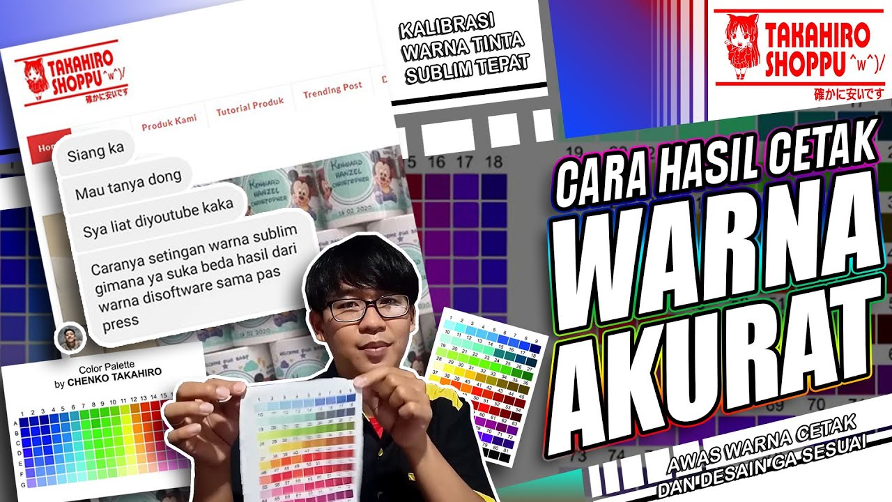 HARUS TAU CARA KALIBRASI WARNA TINTA SUBLIM SECARA AKURAT KE MEDIA CETAK