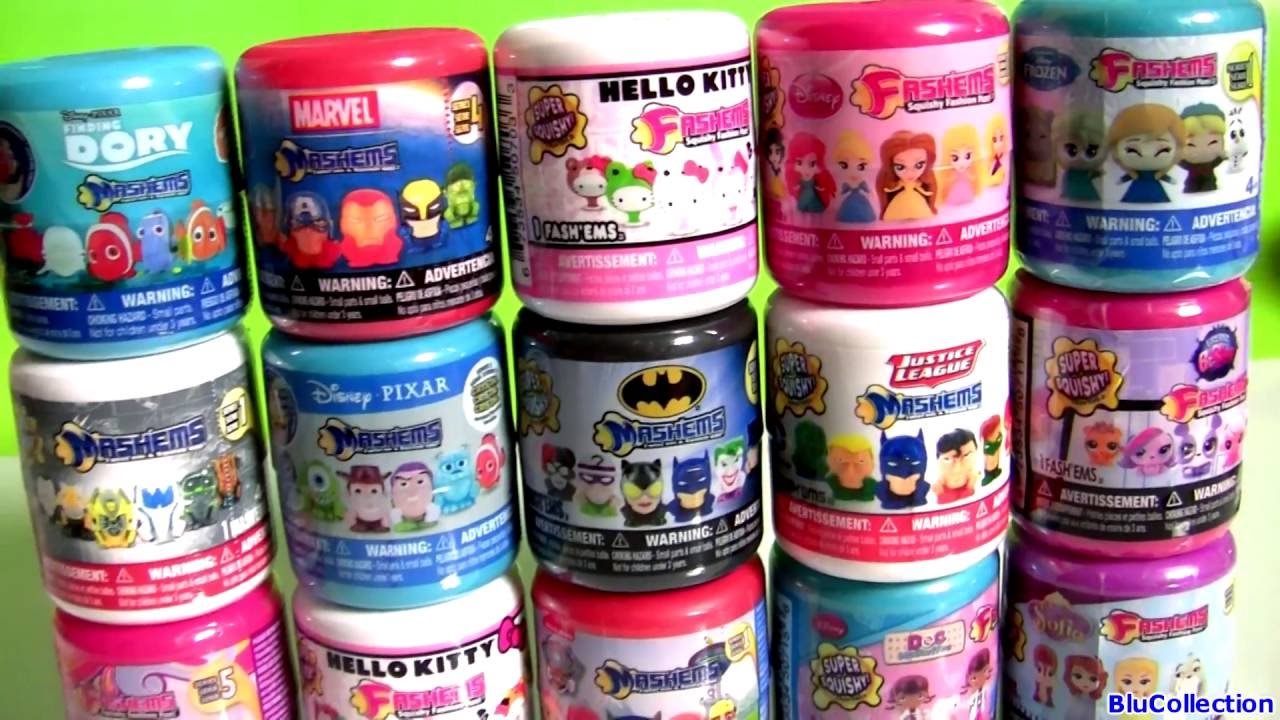 Toys Mashems & Fashems Marvel Hulk Aquaman Batman DC Dory Transformers Bumblebee Sofia Amber MLP